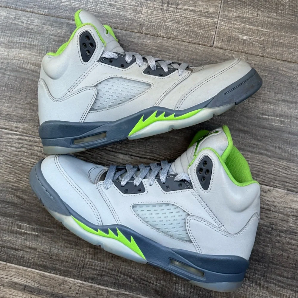 Jordan 5 retro green bean 6 / 7.5 - Picture 1 of 6
